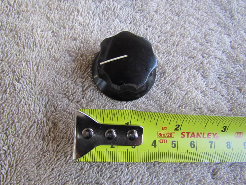 Giant Jazz Bass Style Knob Looks Like a Giant Mustang Or Jazz Bass Knob 1 1/2" Wide Cool Large Knob image 1