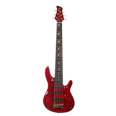 Yamaha John Patitucci TRB Signature Bass Translucent Dark Red image 2