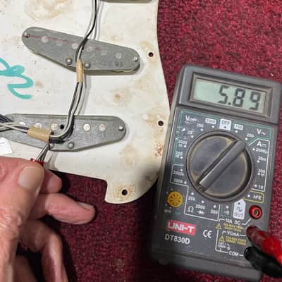 Fender Stratocaster 1974 - 1975 Loaded Pickguard Factory Original Wiring Harness image 5