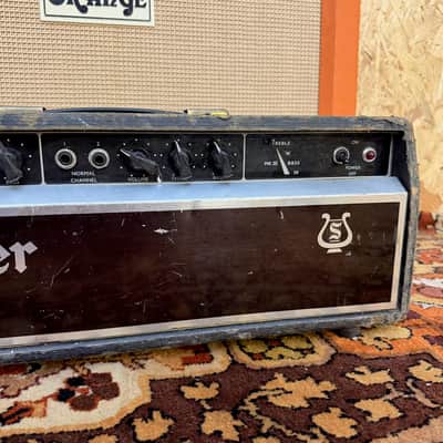 Vintage 1960s Selmer Treble N Bass 50 MKIII MK3 Valve Guitar Amplifier Head Bild 3
