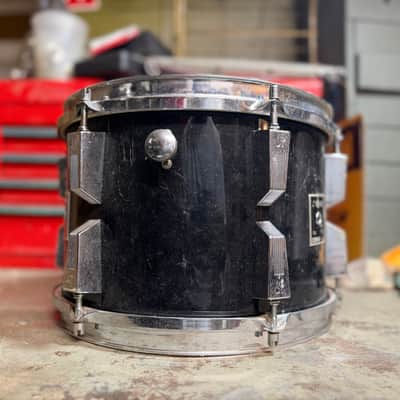 1970s Sonor Phonic Tom 8"x12" in Black Wrap image 2