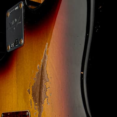 Fender Custom Shop Empire 67 Stratocaster Relic - 3-Color Sunburst #82401 image 13