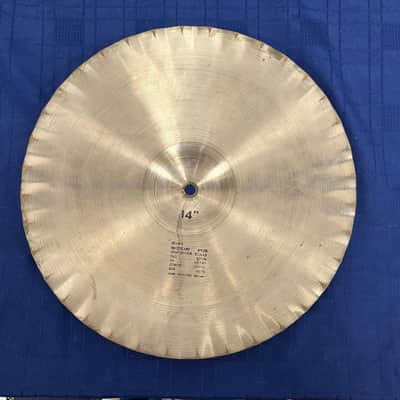 Vintage Paiste 2002 Sound Edge 14" Hi Hat Cymbal Pair Black Label image 13