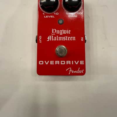 Fender Yngwie Malmsteen Signature Overdrive Guitar Effect Pedal image 1