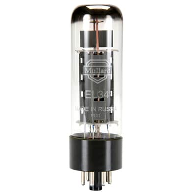 Mullard EL34 Power Tube, Matched Pair with 24-Hour Burn-In. New