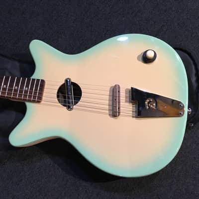 No.126925 RARE Danelectro Convertible Aqua Burst – Mint Condition image 3