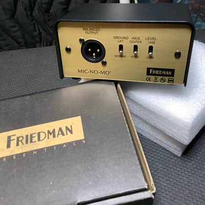Friedman Mic-No-Mo' Passive Cabinet Simulator 2019 - Gold image 1