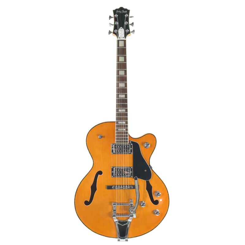 Harley Benton BigTone Trem Vintage Orange image 1