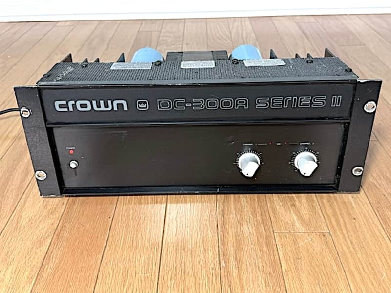 Crown DC-300A Series II Dual Channel, 3 Rack Space, Solid State Power Amplifier, Good Condition image 1