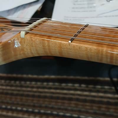 Fender / Squier Bullet 1986 - MIJ Fujigen, Flamed Maple Neck image 9