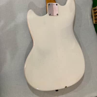 1964/65 Fender Mustang Guitar - Rosewood - Olympic White image 10