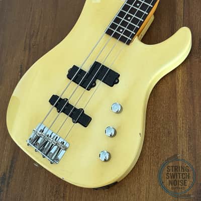Fernandes Bass, Limited Edition, PJ, Aged White, MIJ 1989, 32” Medium Scale image 1