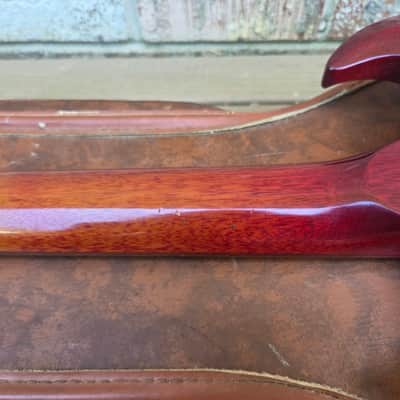 Vintage 1962 Gibson EB-0 Bass Guitar Husk Project w/ Original Softshell Case! image 20