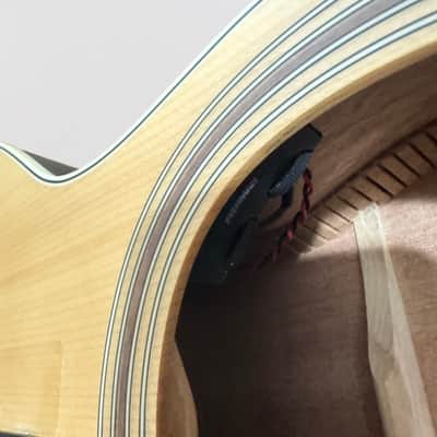 Warwick RockBass Alien Standard 4 String Acoustic Electric Bass Guitar - Natural image 12