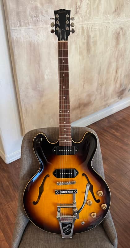 Gibson Memphis ES-335 Dot P-90 2019 - Sunburst image 1