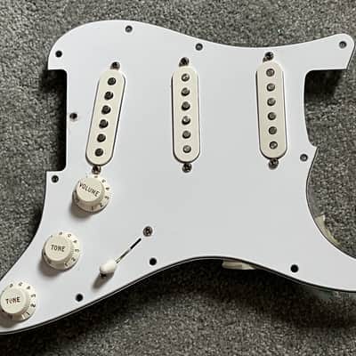 2017 Fender Player Plus Top Stratocaster guitar pickguard loaded pickups pots image 1