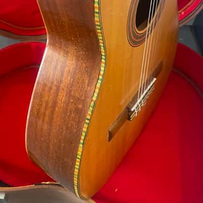 JUAN ESTRUCH Handcarft spanish classical in solid woods + hardcase 1960 image 5
