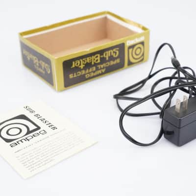 Ampeg Sub-Blaster SCPOCT Bass Octave Effects Pedal w/ Box & Manual #55473 image 14