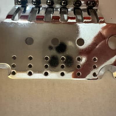Peavey Wolfgang Bridge Plate – Ping Licensed Floyd Rose (2000s Era) Includes Schaller Original Floyd Rose Fine Tuning Screws image 3