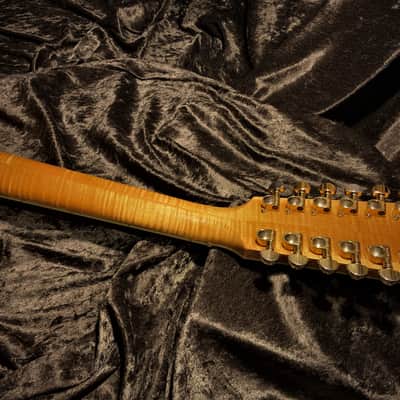 Guild JF65-12 String Jumbo 1995 Westerly Rhode Island Highly Figured Maple Archback Flame Neck F412 image 3