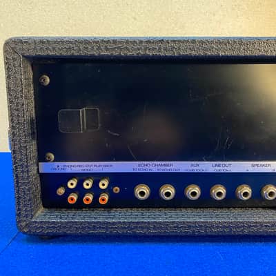 Funky 1978 Guyatone Mk-50 PA system- spring reverb having, 8 track playing, made in Japan gem image 8