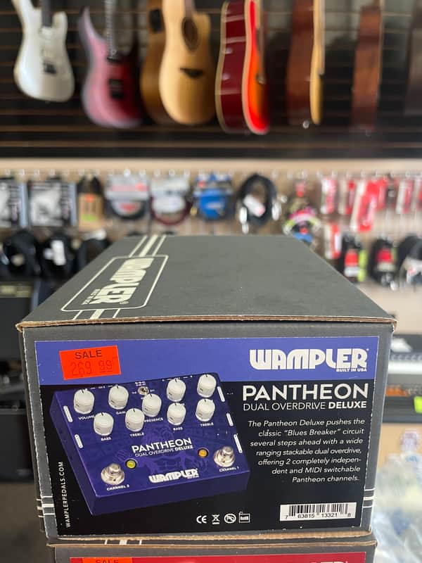 Wampler Pantheon Dual Overdrive Deluxe 2021 - Blue image 1