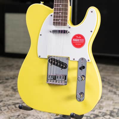 Squier Sonic Telecaster Electric Guitar - Canary Yellow image 3
