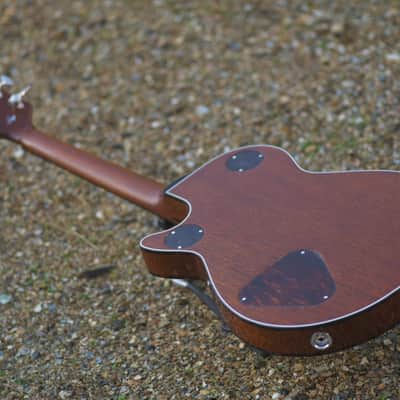 Gretsch G6134TFM-NH Nigel Hendroff Signature Penguin™, Ebony Fingerboard - Amber Flame image 14