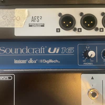 Digital Mixer - Soundcraft Ui16 + SKB 6u Roto Case + Furman Power Conditioner + Router image 8
