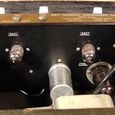 Kay 504 W/Tremolo, 1950's  Vintage Tube Amp Made in USA image 10