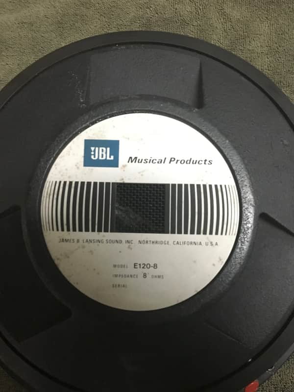 JBL E-120 8オーム　スピーカー　ウーファー　フェライト　① Yahoo!オークション -「jbl e120」の落札相場・落札価格