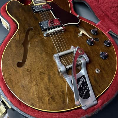 1969 Gibson ES-335 with Factory Installed Bigsby - Walnut image 17