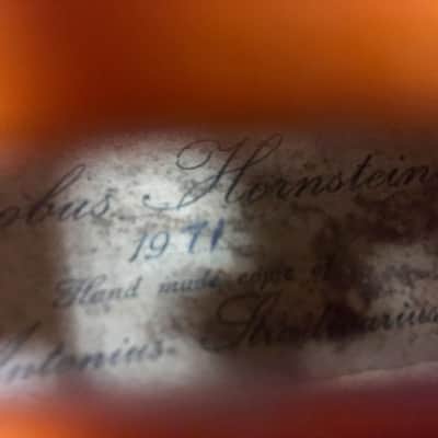 Jacobus Hornsteiner 4/4 Violin 1971 image 3