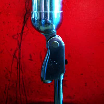 Vintage 1950's Electro-Voice 630 Omnidirectional Dynamic Microphone Hi Z harp mic w cable and RARE baffle 605 636 664 image 15