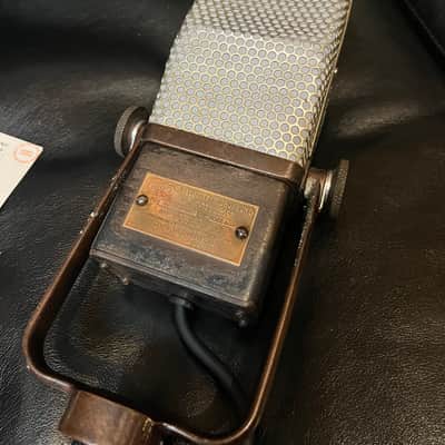 RCA 44-A Velocity Ribbon Microphone 1940s imagen 2