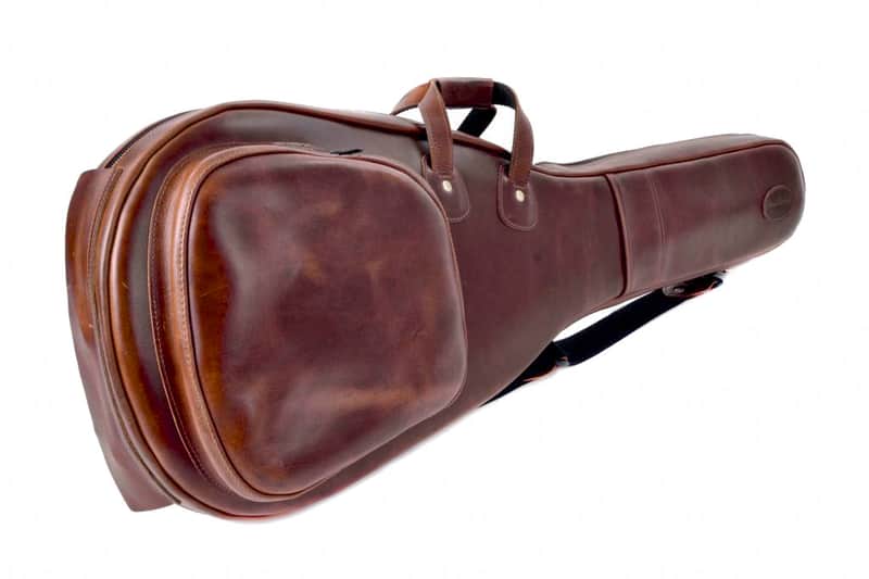 Guitar Gig Bag - Gibson Les Paul - Leather - Glenn Cronkhite image 1