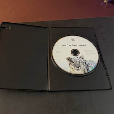 Apple Snow Leopard Mac OS X 10.6.xx Operation System Disc MUSIC DAW w/ case OEM image 2