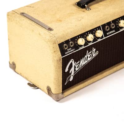 Fender Blonde Bassman Head w/ Matching 2x12 Cab Owned by Mike Campbell image 14