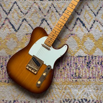 Fender 75th Anniversary Commemorative Telecaster 2021 - 2-Color Bourbon Burst image 1