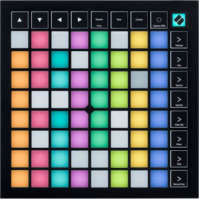 Novation Launchpad X 64-Pad MIDI Controller - Ableton Live Grid, Plug and Play