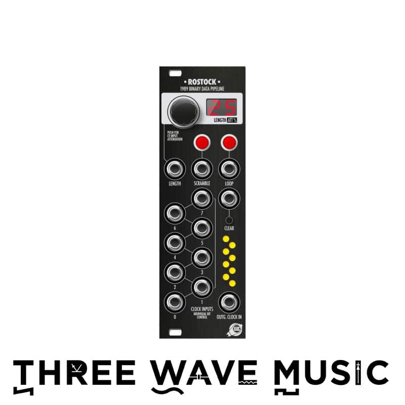 Xaoc Devices Rostock Replacement Black Panel [Three Wave Music] image 1