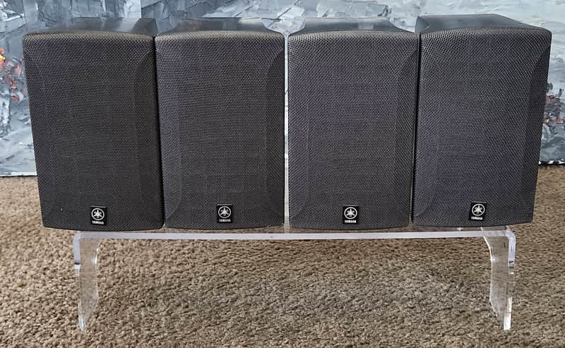 Yamaha Yamaha NS-AP280 Home Theater Speakers 90s - Black plastic image 1