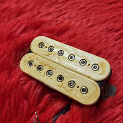 1970's - 1980's Unknown Brand Possibly Gotoh (Goto) PAF Clone - Not Functioning - Nickel Cover With Double Cream Bobbins - Double Hex Screw Poles - Ceramic Magnet - Humbucker - Made in Japan MIJ image 2