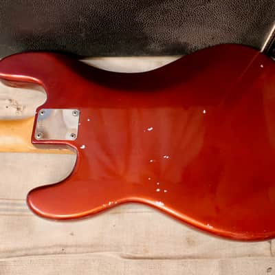 Fender Precision Bass 1965 - Candy Apple Red - Refin image 13