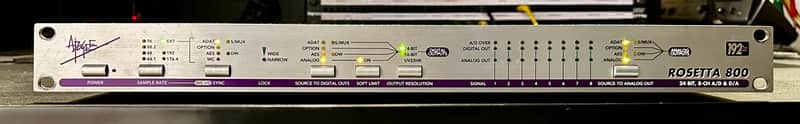 Apogee Rosetta 800 192kHz 8-Channel AD/DA Converter 2000s - Silver image 1