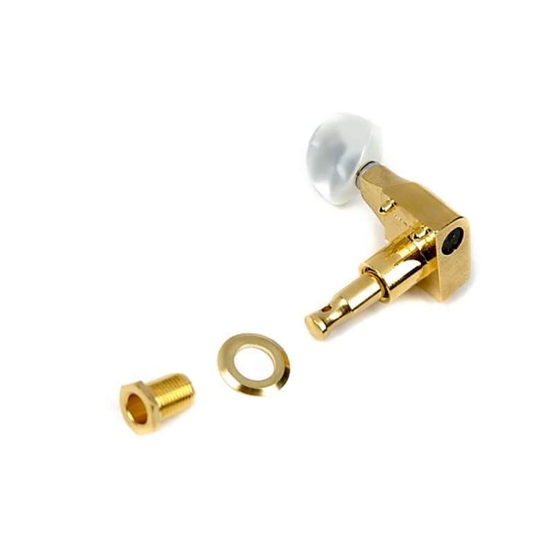 Fender 099-0846-200 Deluxe Stratocaster / Telecaster Tuning Heads with Pearloid Buttons (6) image 1