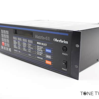 Oberheim Matrix-6r Synthesizer 80s PROFESSIONALLY SERVICED analog 1000 6 VINTAGE SYNTH DEALER 2 image 5