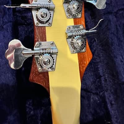 RARE 1991 Rickenbacker 4001CS Chris Squire Signature Vintage Electric Bass Guitar & Original Case #303 or 1000 image 9
