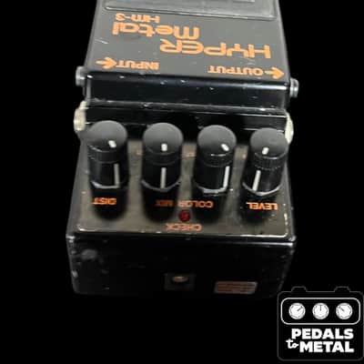 Boss HM-3 Hyper Metal Distortion 1993 - 1998 - Black - X16687 image 3