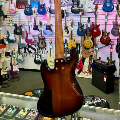 Wilkins Exotic 5 String Bass Made In USA with Gig Bag - Pre Owned image 10